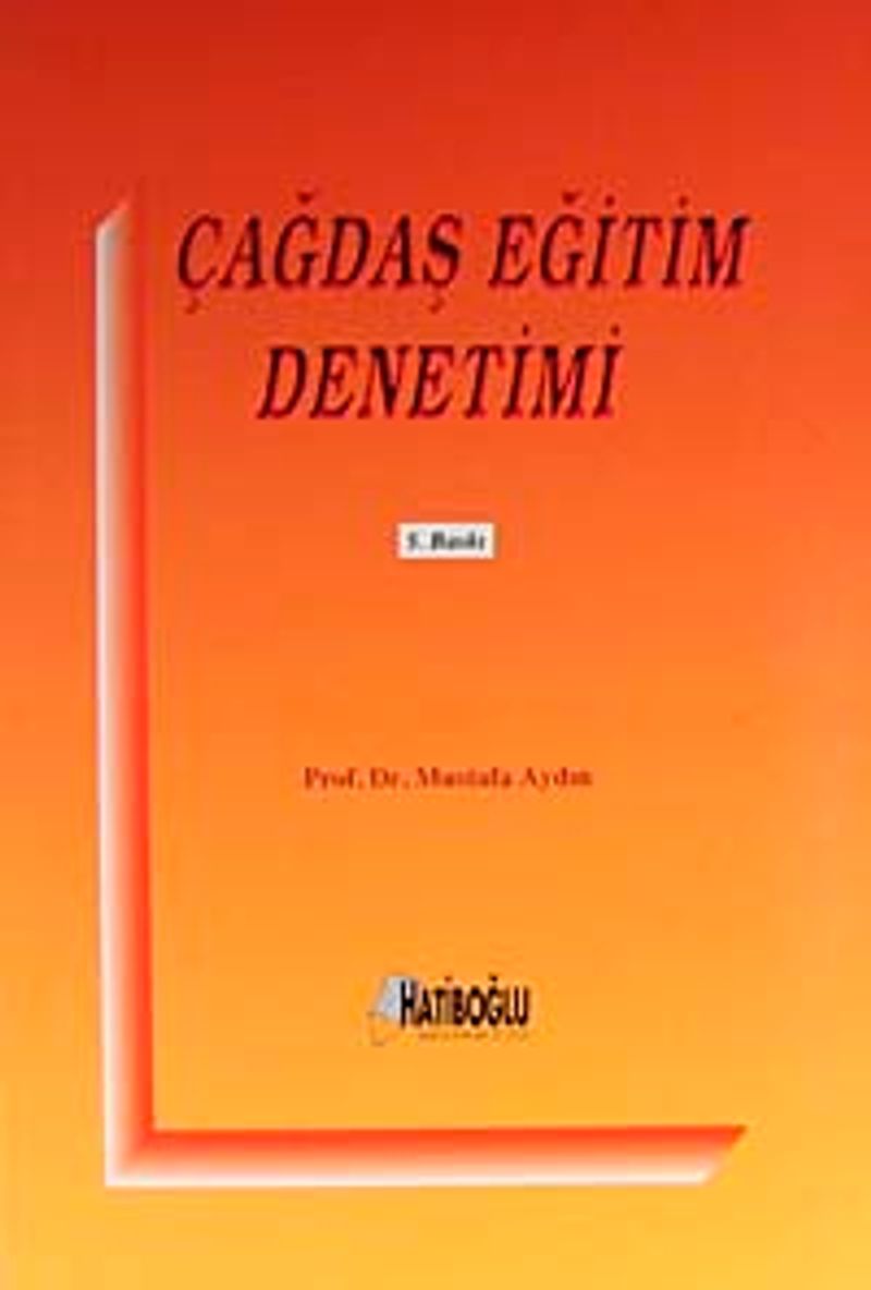 Çağdaş Eğitim Denetimi kitap kapağı