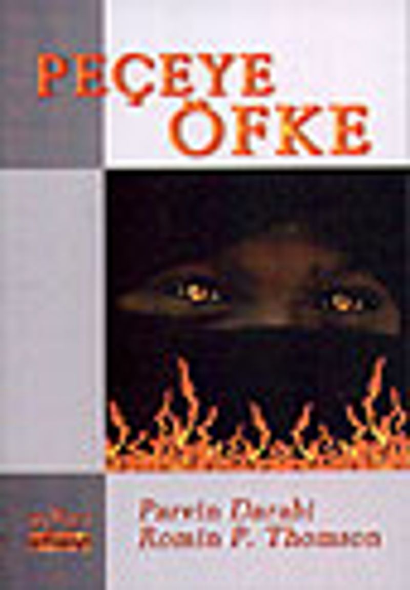 Peçeye Öfke kitap kapağı