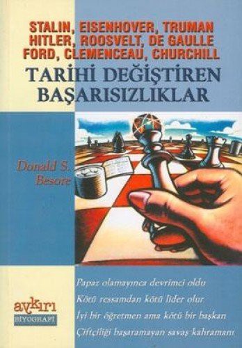 Tarihi Değiştiren Başarısızlıklar kitap kapağı