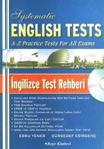 Systematic English Tests-İngilizce Test Rehberi kitap kapağı