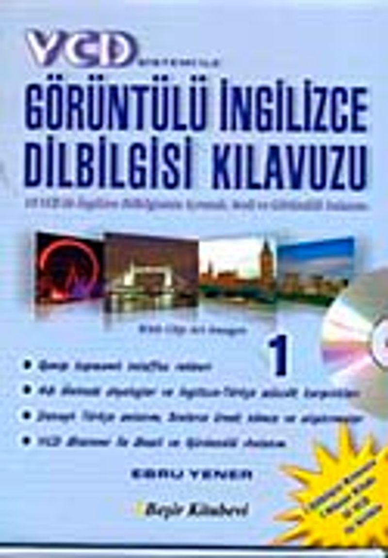 VCD Sistemi ile Görüntülü İngilizce Dilbigisi K.-1 kitap kapağı