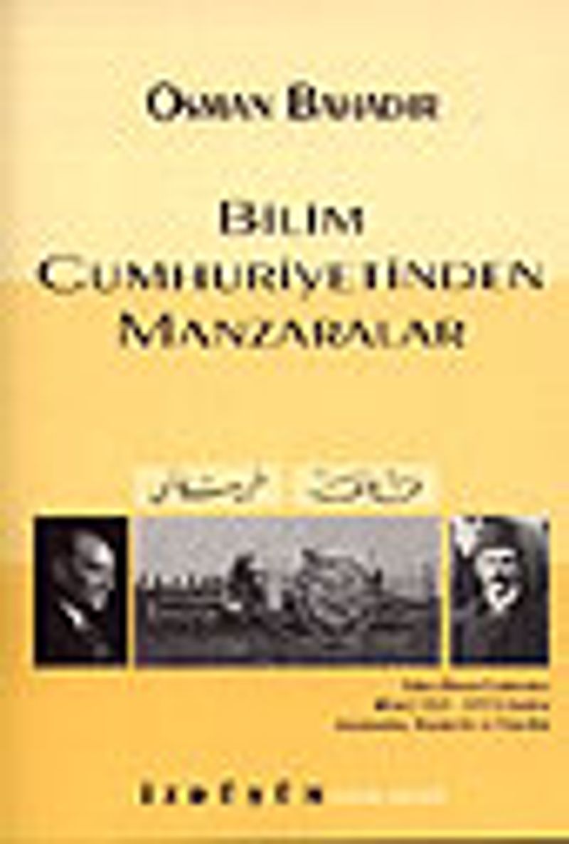 Bilim Cumhuriyetinden Manzaralar kitap kapağı