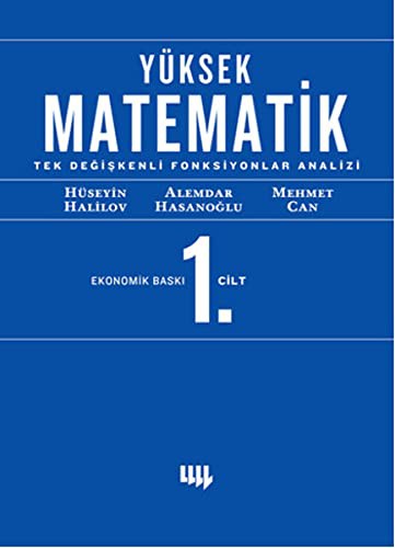 Yüksek Matematik - 1 Ekonomik Baskı kitap kapağı