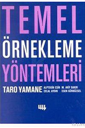 Temel Örnekleme Yöntemleri kitap kapağı