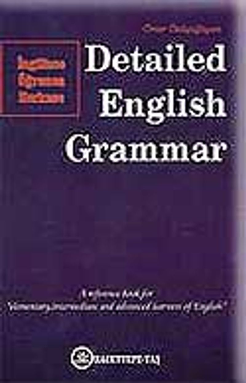 Detailed English Grammar kitap kapağı