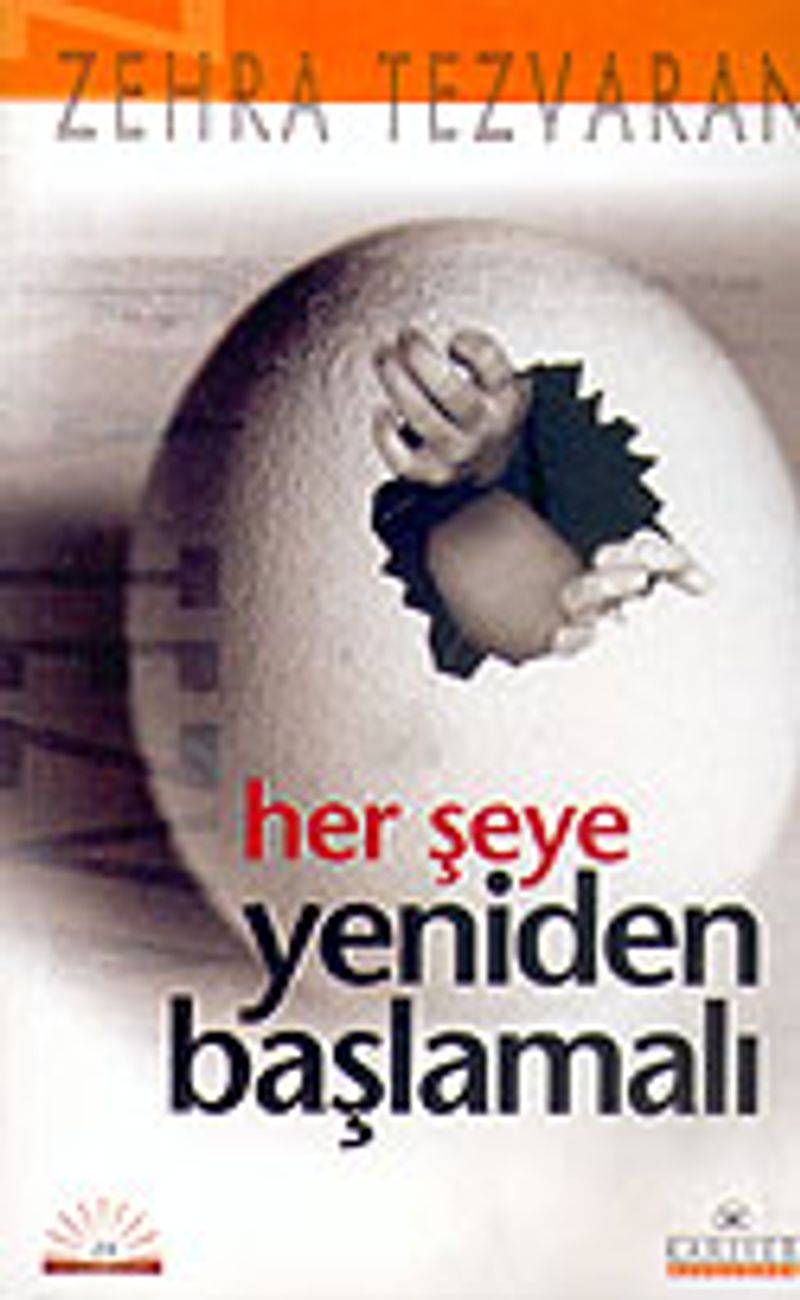Herşeye Yeniden Başlamalı kitap kapağı