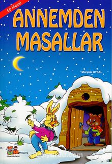 Annemden Masallar - 50 Masal (Orta Boy) kitap kapağı