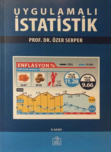 Uygulamalı İstatistik kitap kapağı