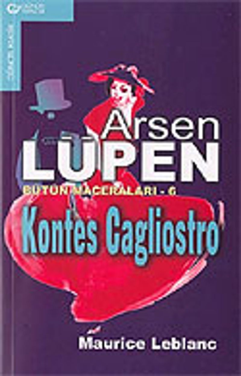 Arsen Lüpen - 6 / Kontes Cagliostro kitap kapağı