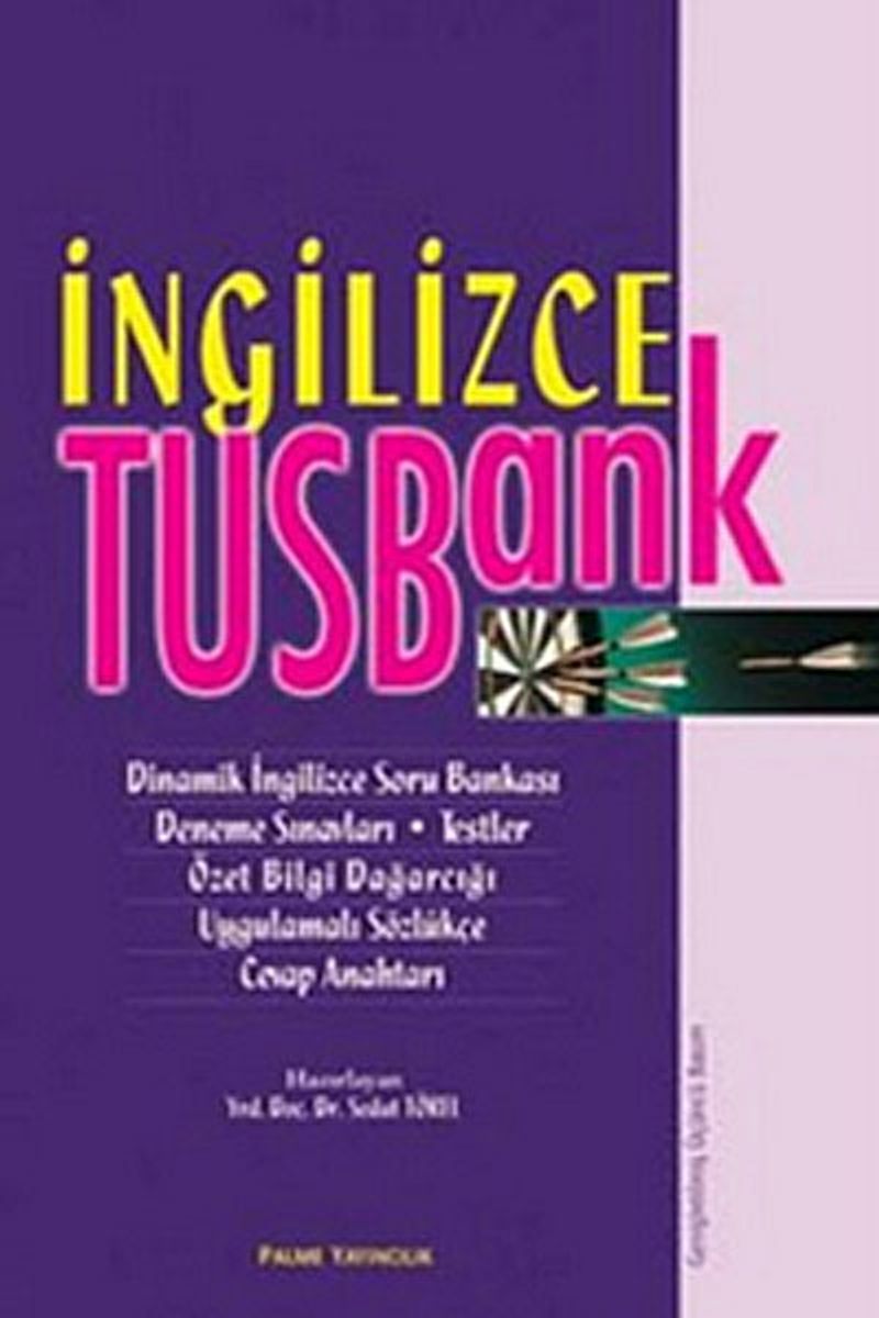 İngilizce TUSBank kitap kapağı
