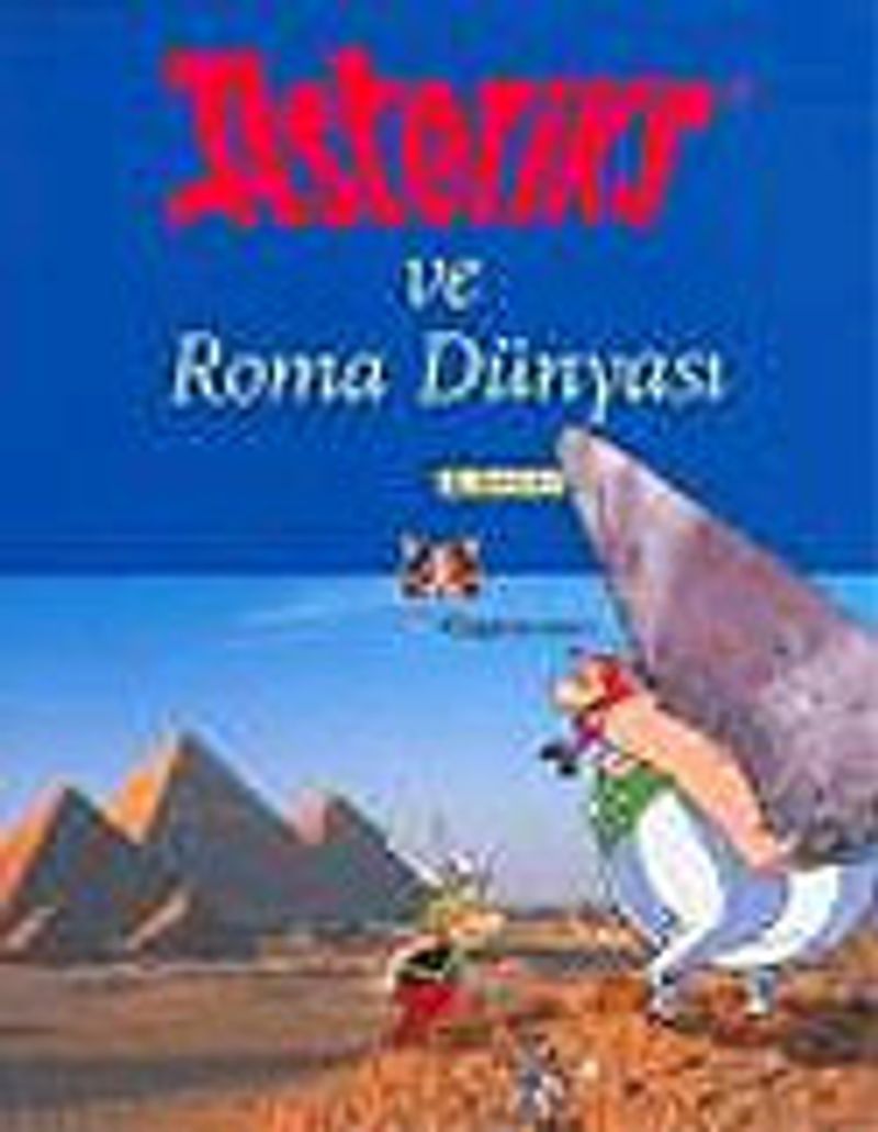 Asteriks ve Roma Dünyası kitap kapağı