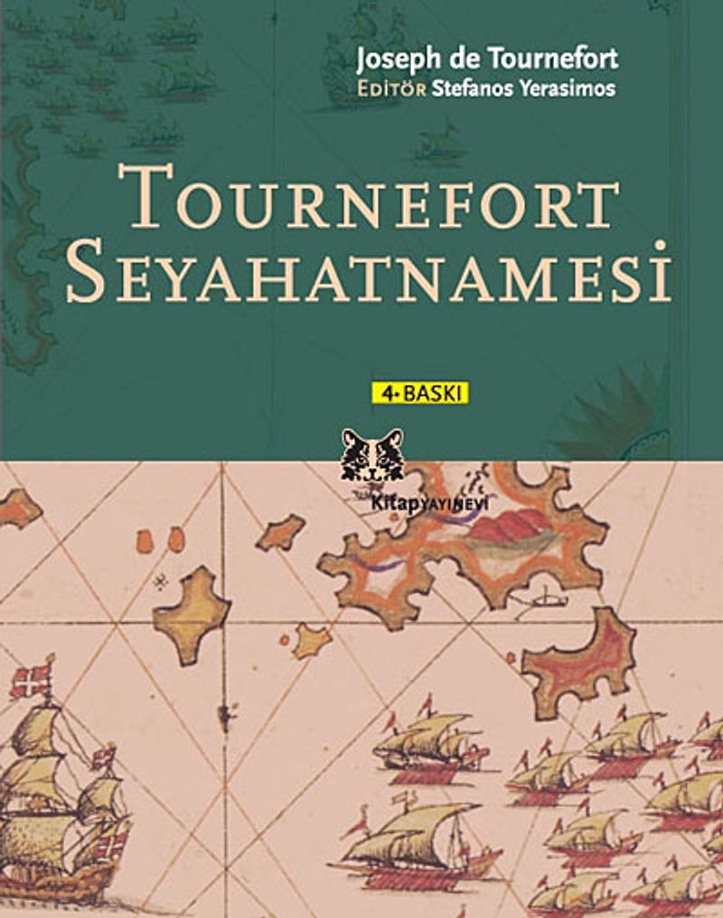 Tournefort Seyahatnamesi kitap kapağı