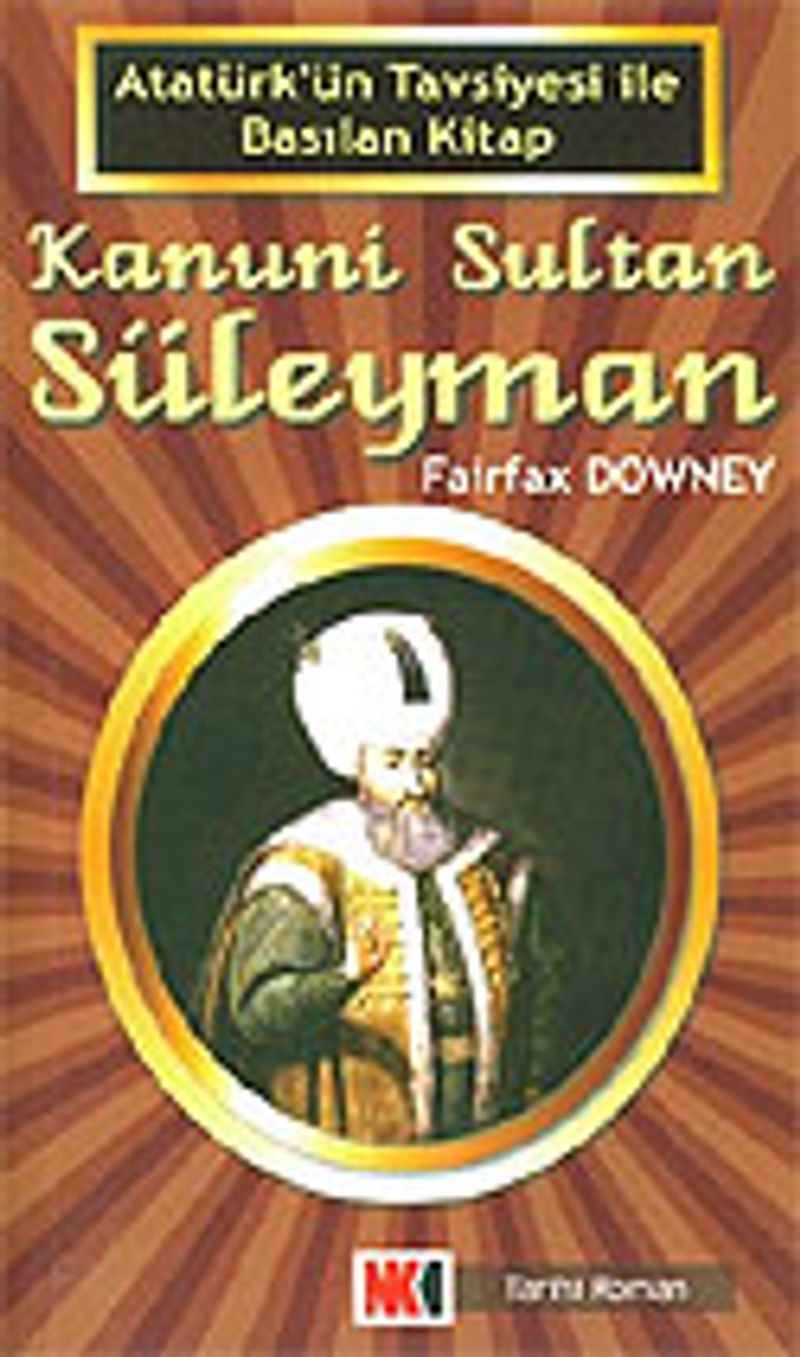 Kanuni Sultan Süleyman kitap kapağı