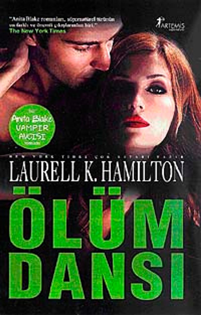 Ölüm Dansı - Anita Blake Vampir Avcısı kitap kapağı