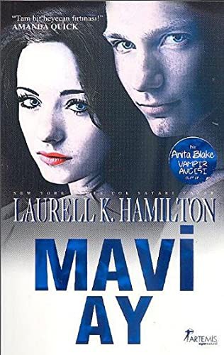 Mavi Ay - Anita Blake Vampir Avcısı kitap kapağı