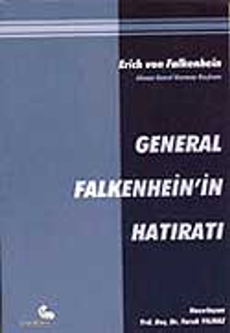 General Falkenhein'in Hatıratı / 42-C-6 kitap kapağı