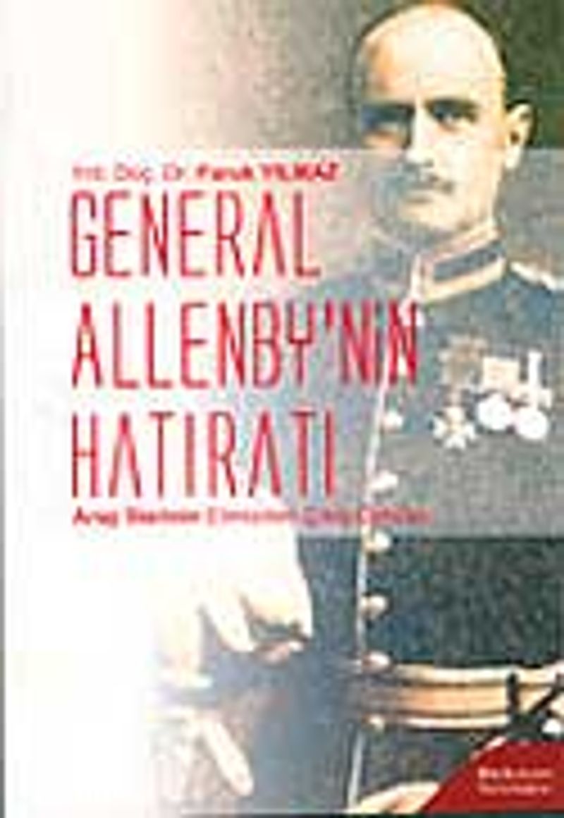 General Allenby'nin Hatıratı kitap kapağı