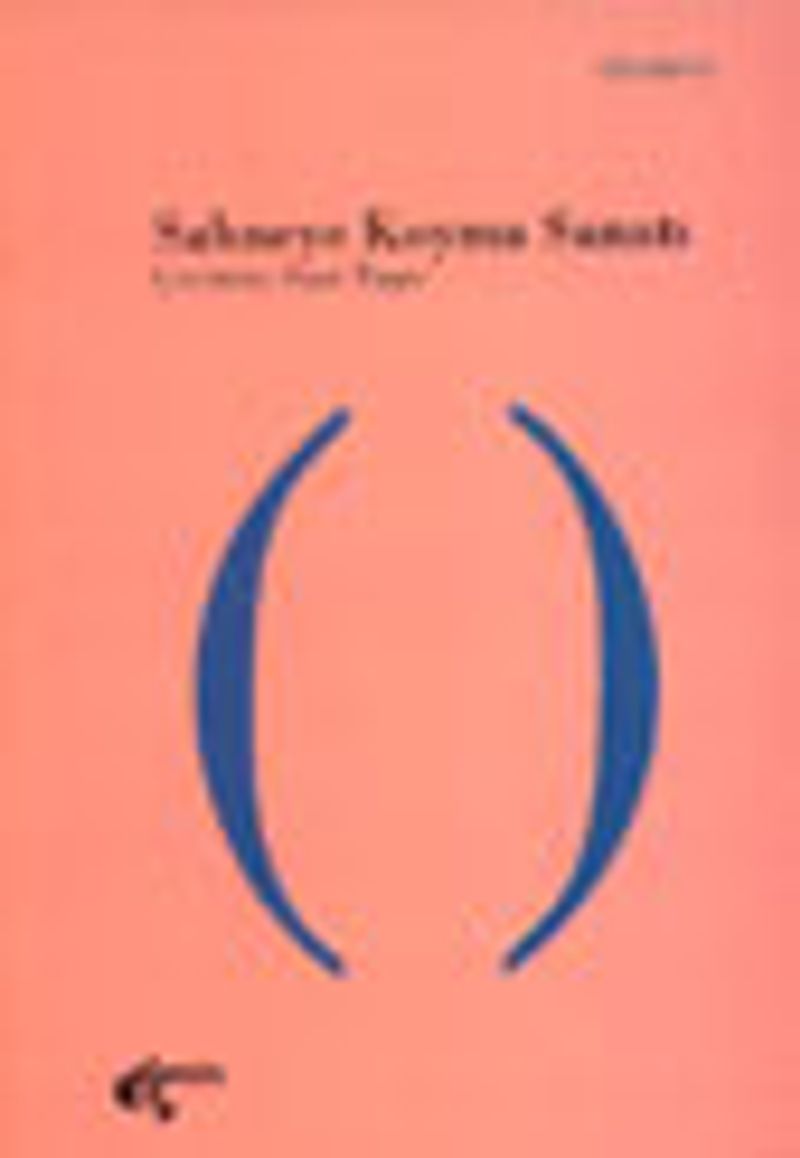 Sahneye Koyma Sanatı kitap kapağı