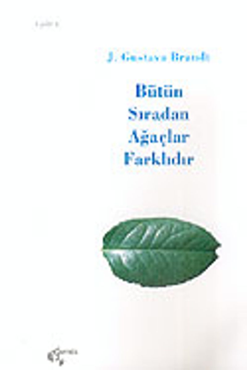 Bütün Sıradan Ağaçlar Farklıdır kitap kapağı