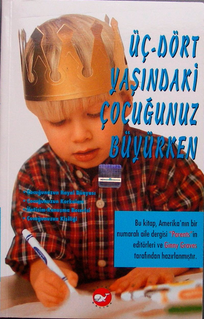 Üç Dört Yaşındaki Çocuğunuz Büyürken kitap kapağı