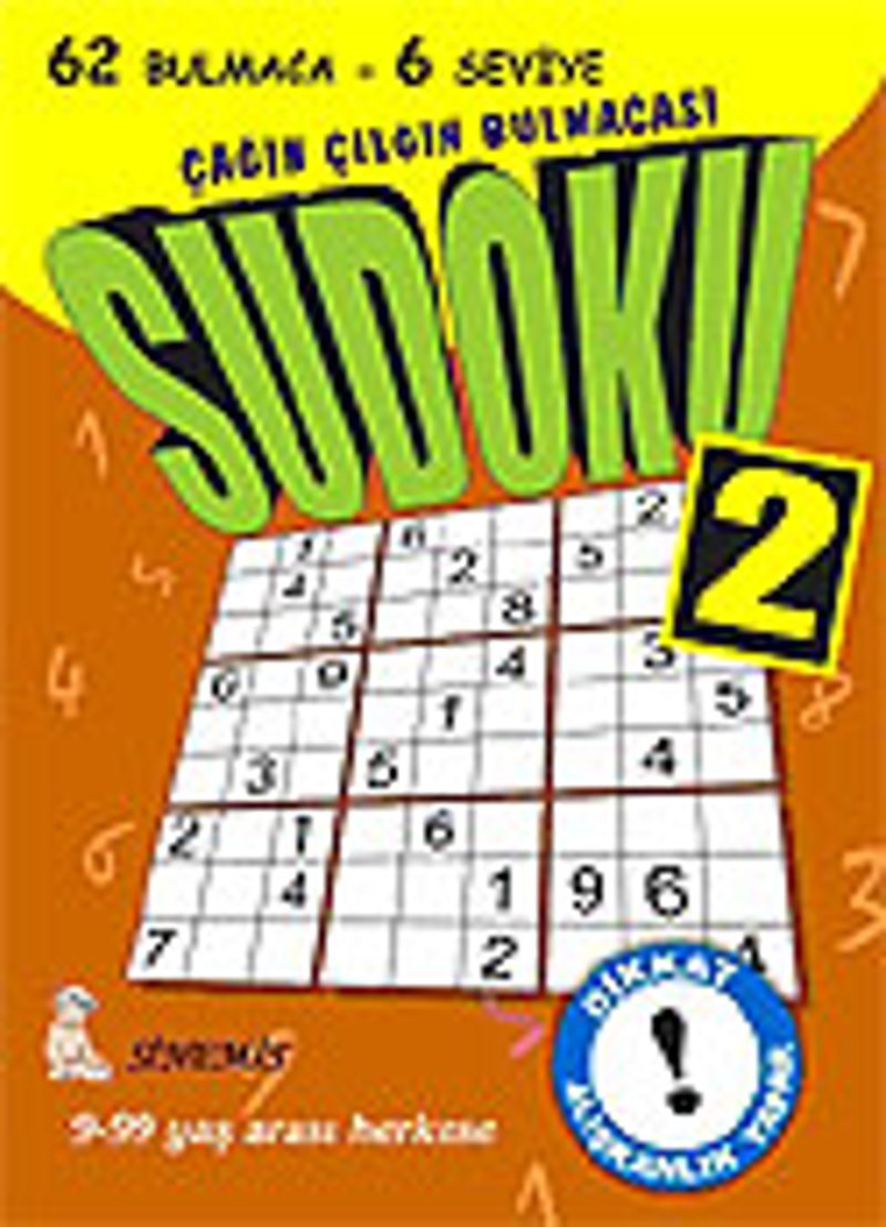 Sudoku/62 Bulmaca kitap kapağı