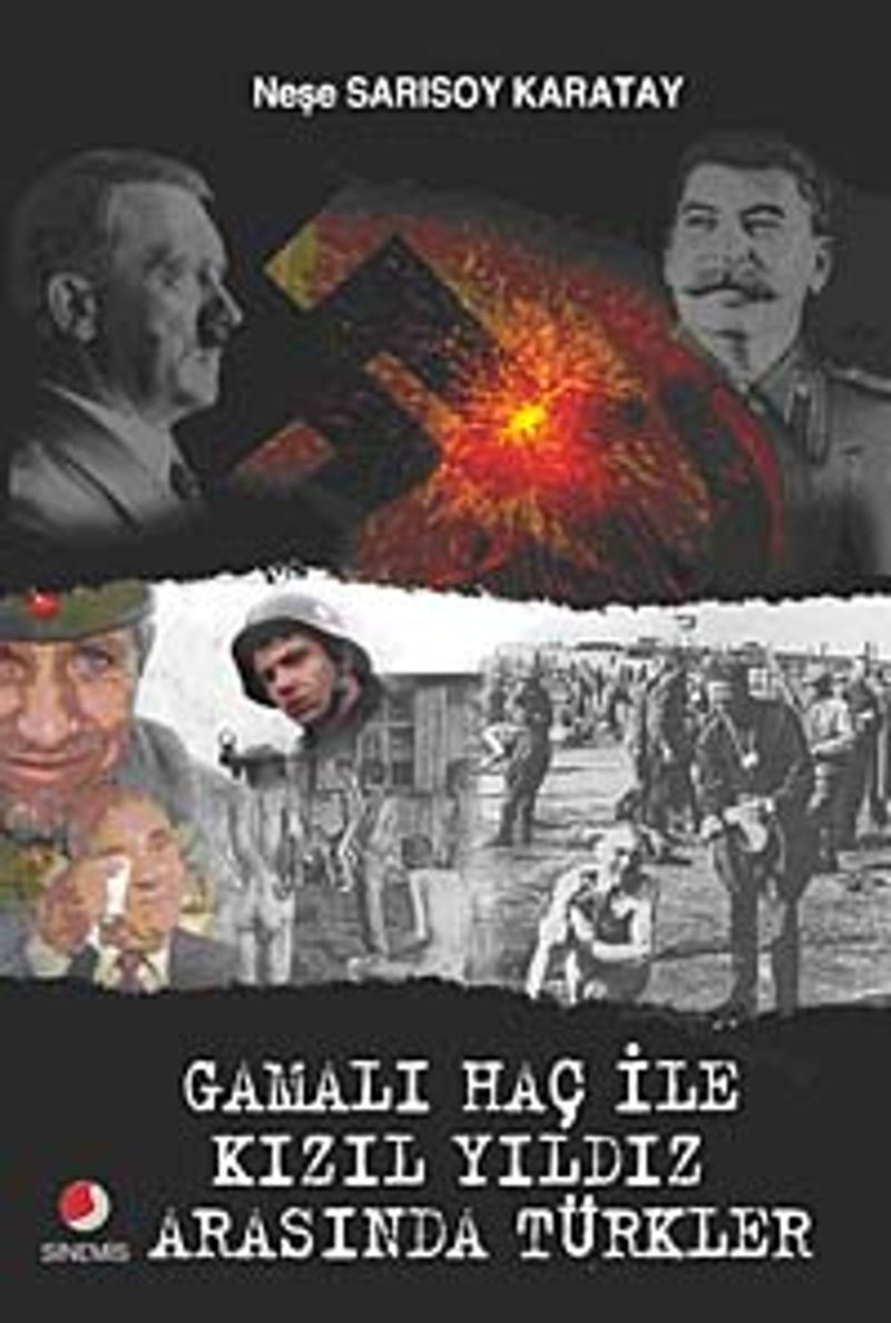 Gamalı Haç ile Kızıl Yıldız Arasında Türkler kitap kapağı