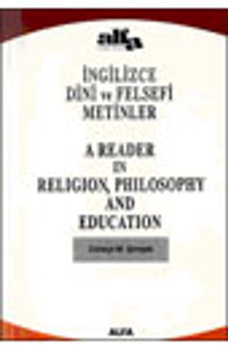 İngilizce Dini ve Felsefi Metinler kitap kapağı