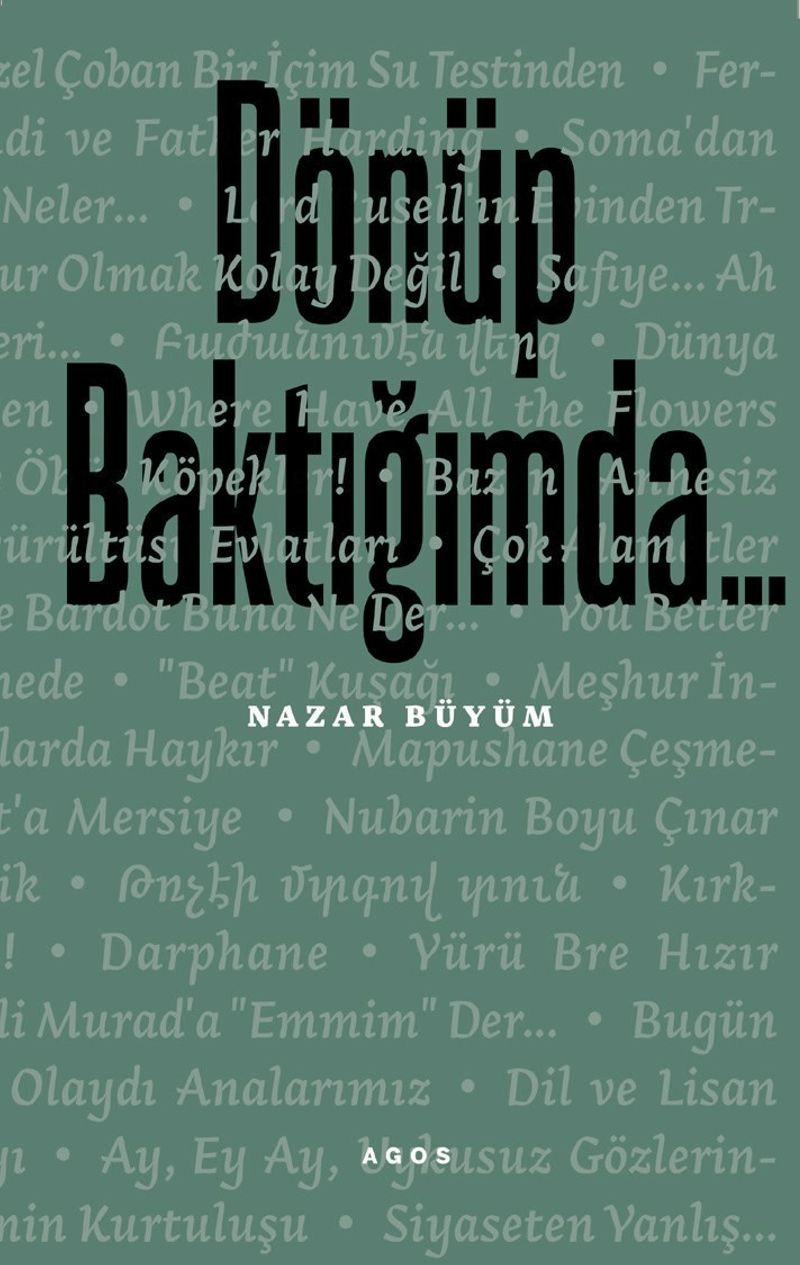 Dönüp Baktığımda... kitap kapağı