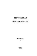 Selçuklular Bibliyografyası kitap kapağı
