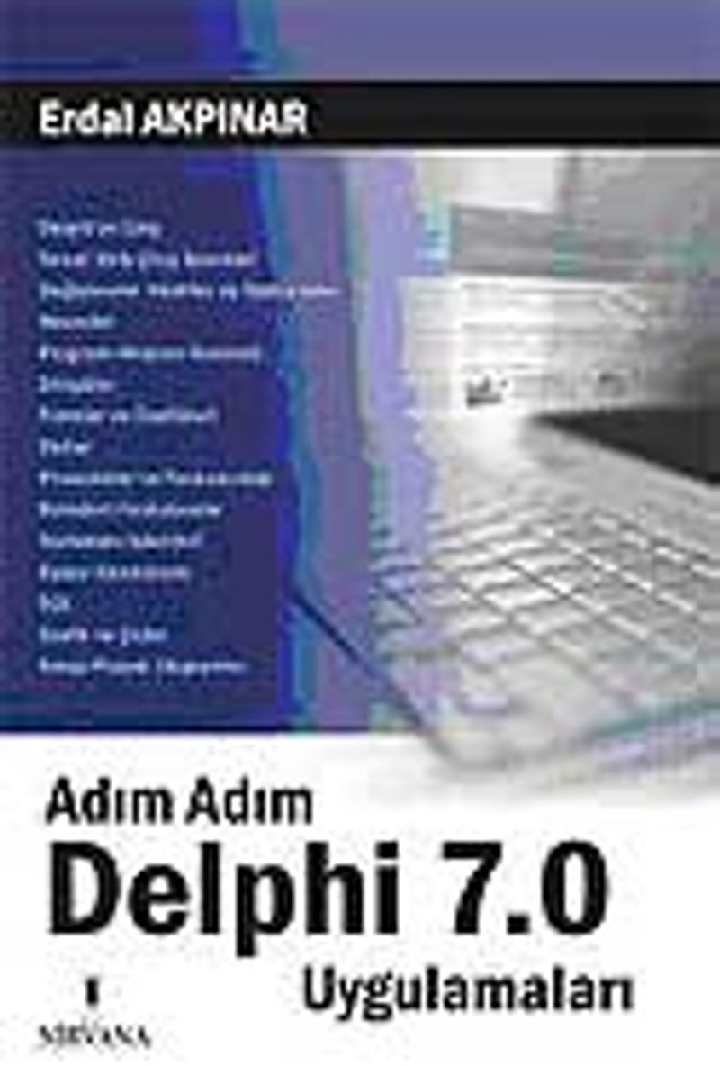 Adım Adım Delphi 7.0 Uygulamaları kitap kapağı