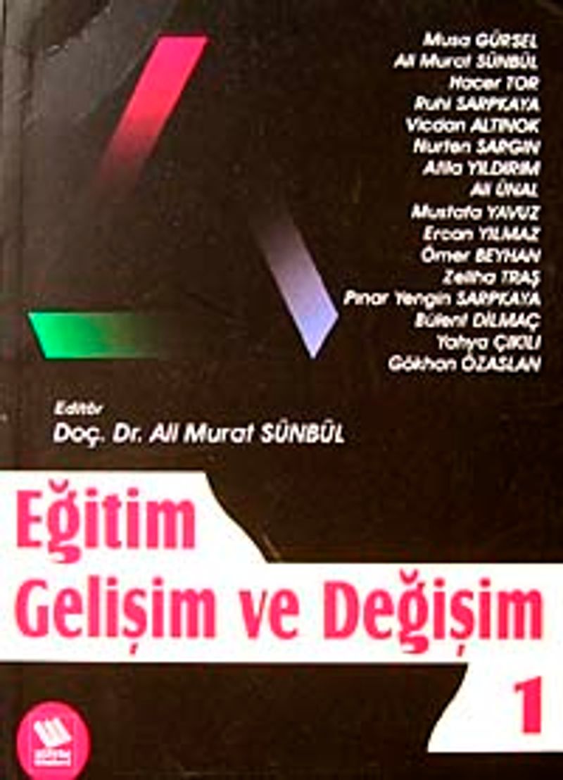 Eğitim Gelişim ve Değişim 1 kitap kapağı