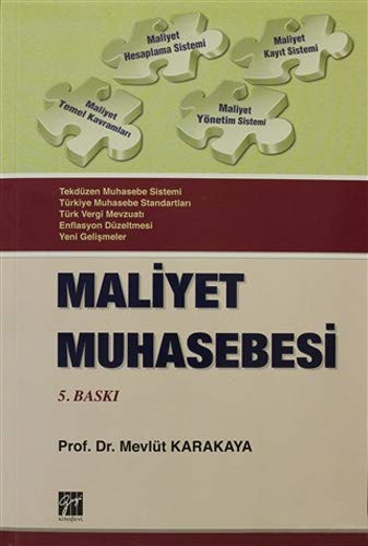 Maliyet Muhasebesi kitap kapağı