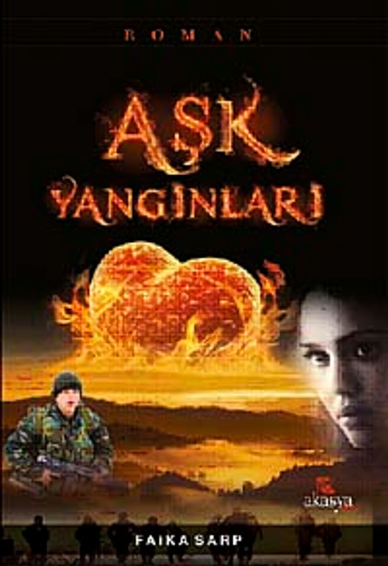 Aşk Yangınları kitap kapağı