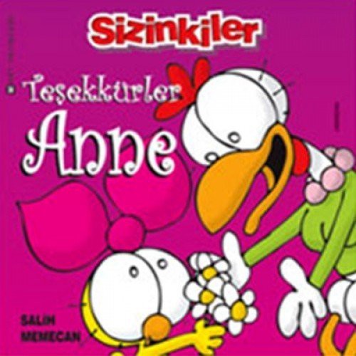 Teşekkürler Anne kitap kapağı