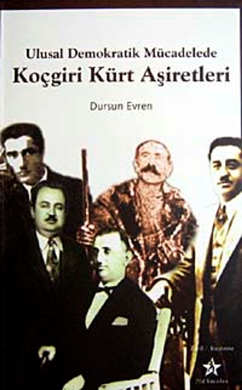 Koçgiri Kürt Aşiretleri Ulusal Demokrat Mücadelede kitap kapağı