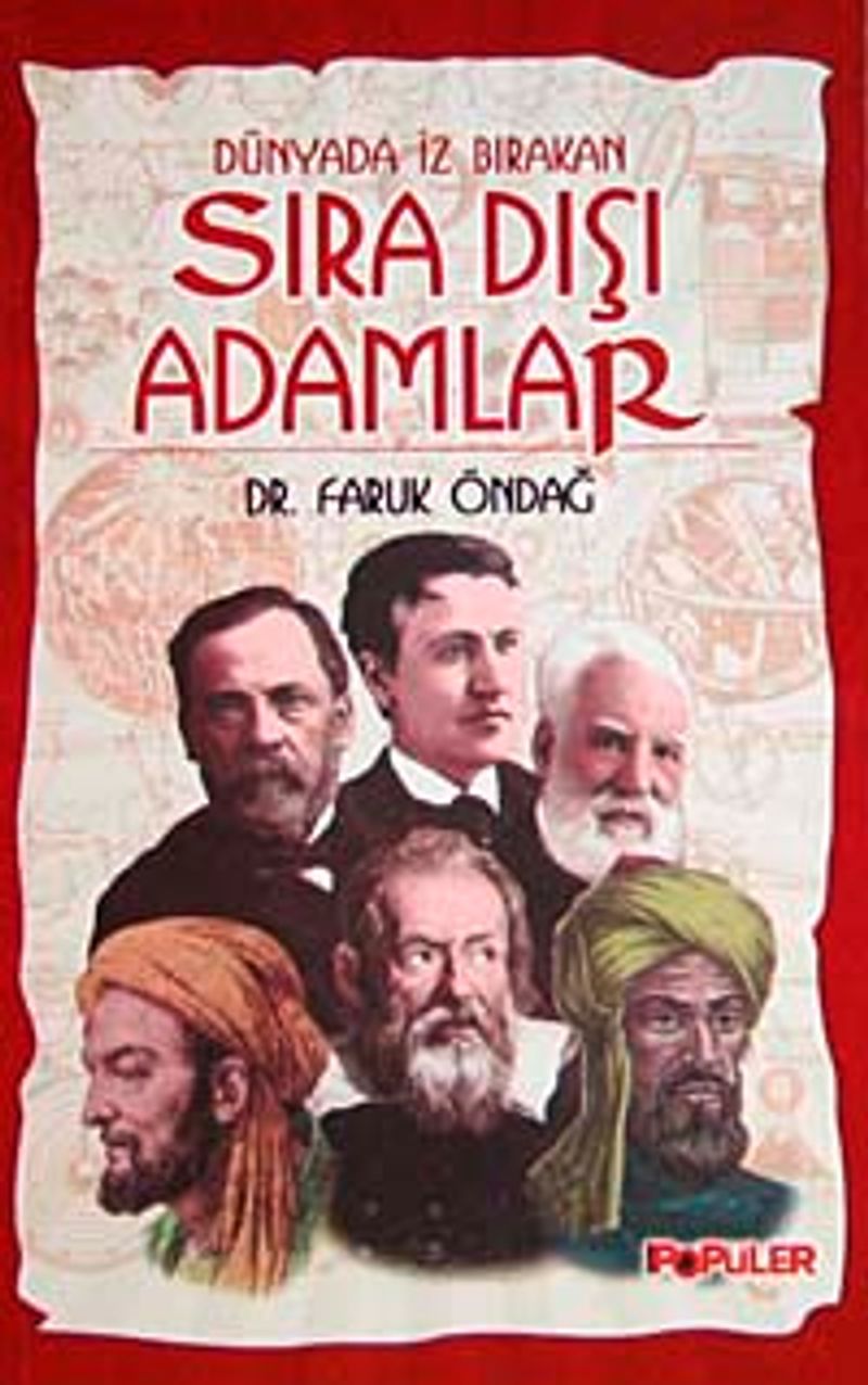 Dünyada İz Bırakan Sıra Dışı Adamlar kitap kapağı