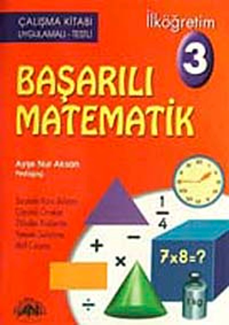 3.Sınıf Başarılı Matematik (yeni programa göre hazırlanmış) Konu Anlatımlı Soru Hazinesi kitap kapağı