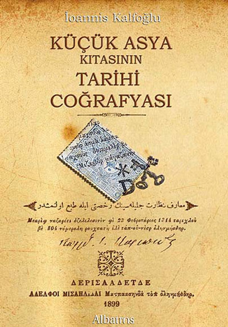 Küçük Asya Kıtasının Tarihi Coğrafyası kitap kapağı