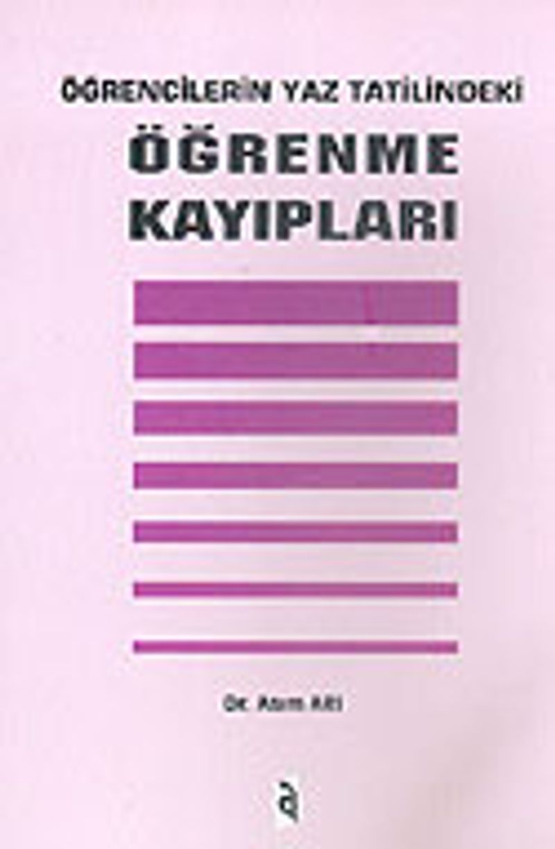 Öğrencilerin Yaz Tatilindeki Öğrenme Kayıpları kitap kapağı
