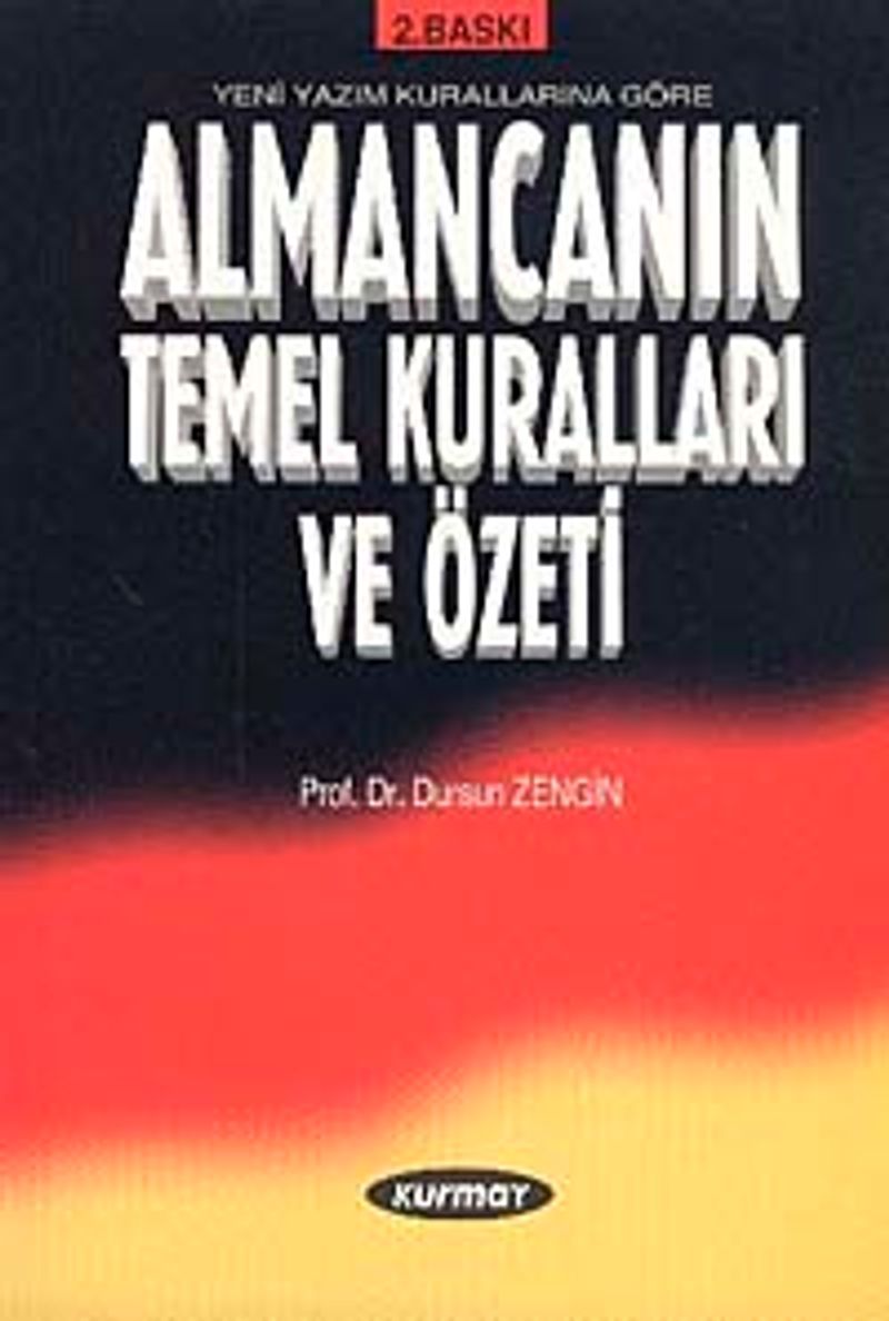 Almancanın Temel Kuralları ve Özeti kitap kapağı