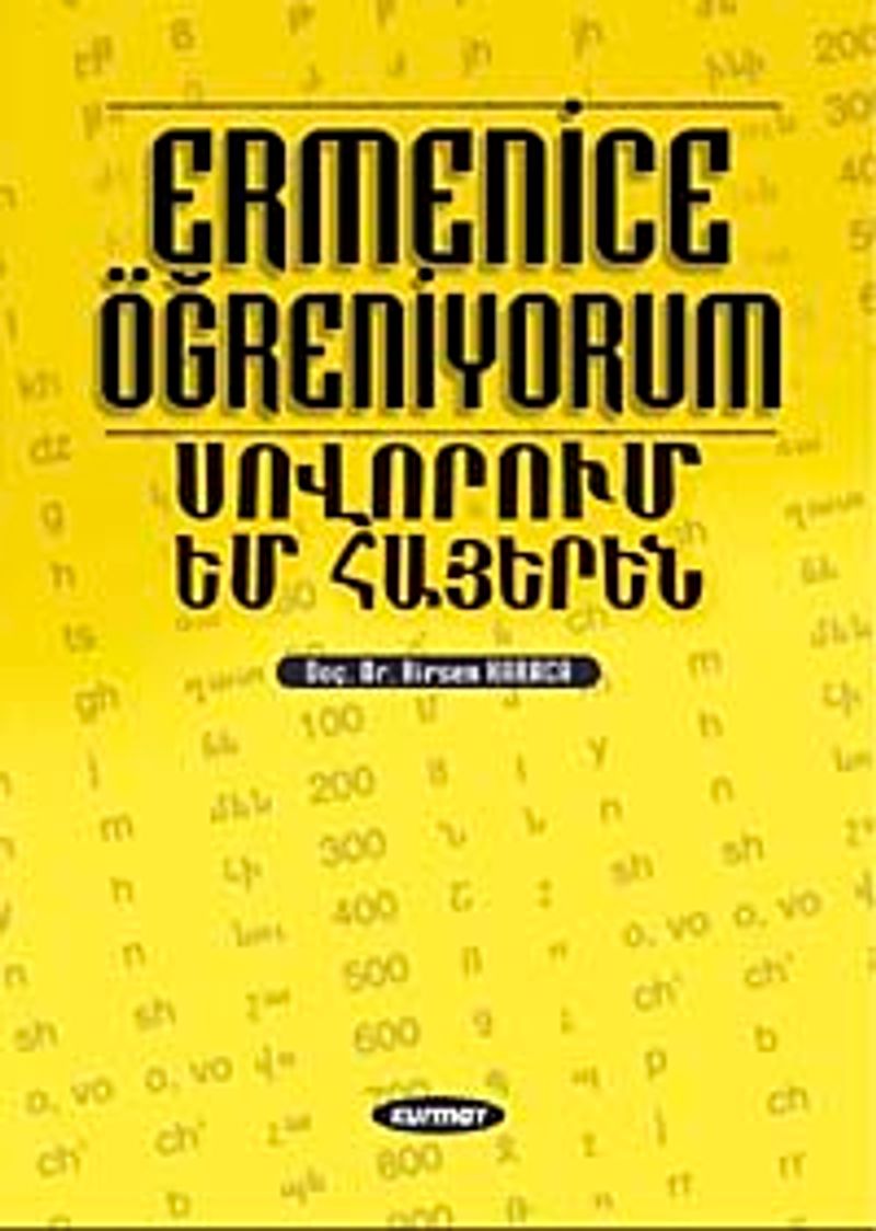 Ermenice Öğreniyorum kitap kapağı