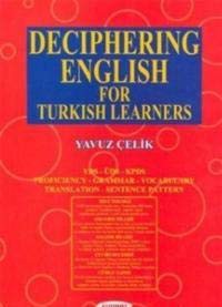 Deciphering English For Turkish Learners kitap kapağı