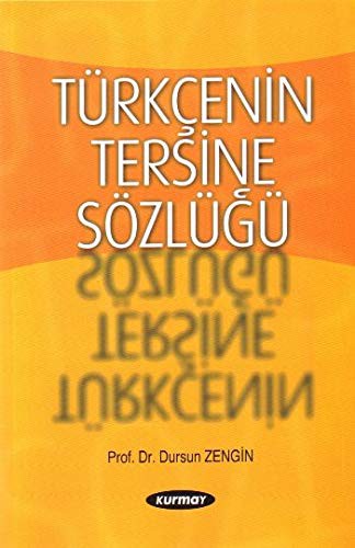 Türkçenin Tersine Sözlüğü kitap kapağı