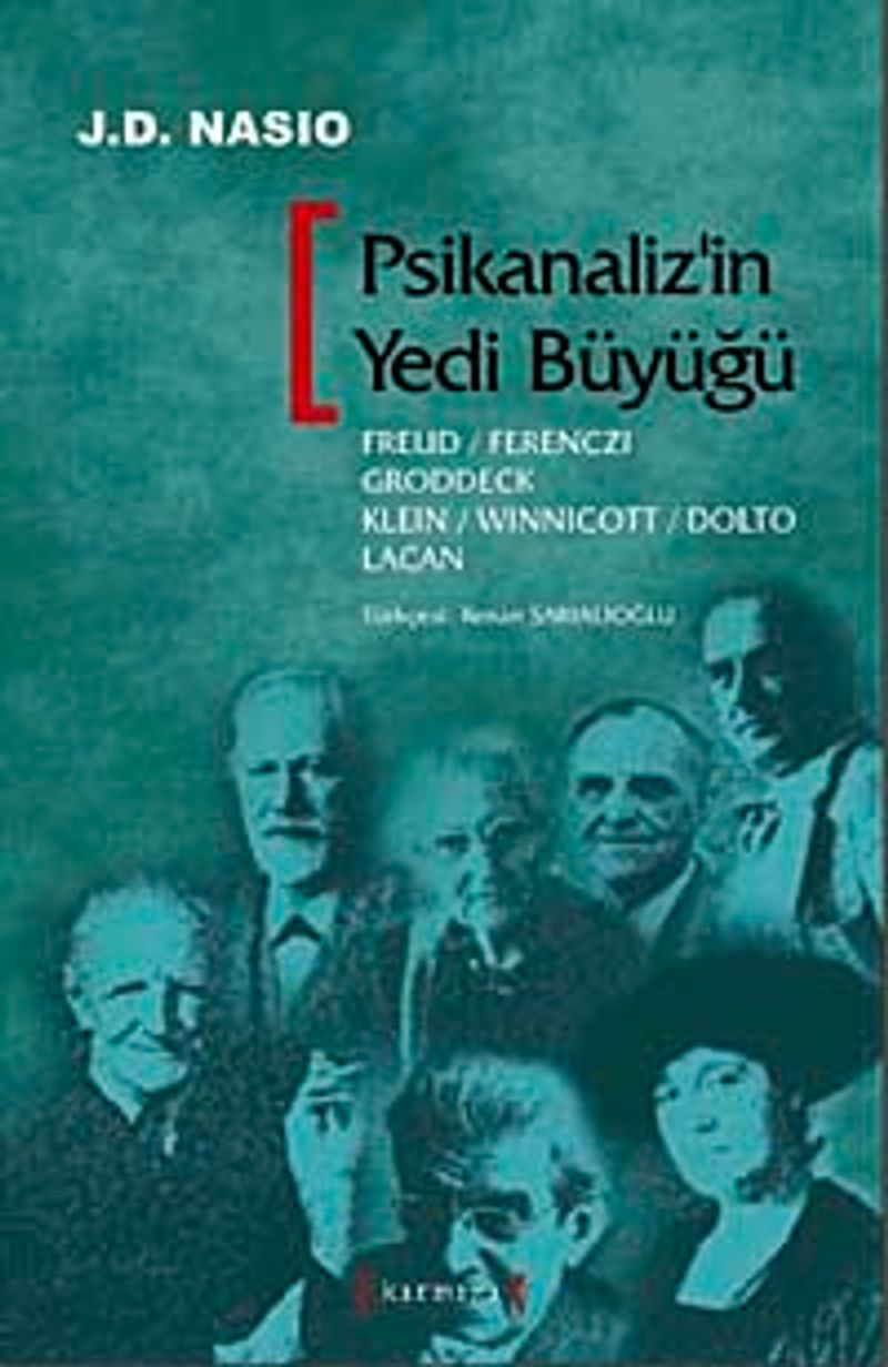 Psikanaliz'in Yedi Büyüğü kitap kapağı