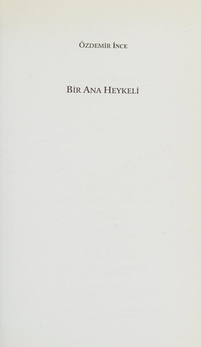 Bir Ana Heykeli kitap kapağı