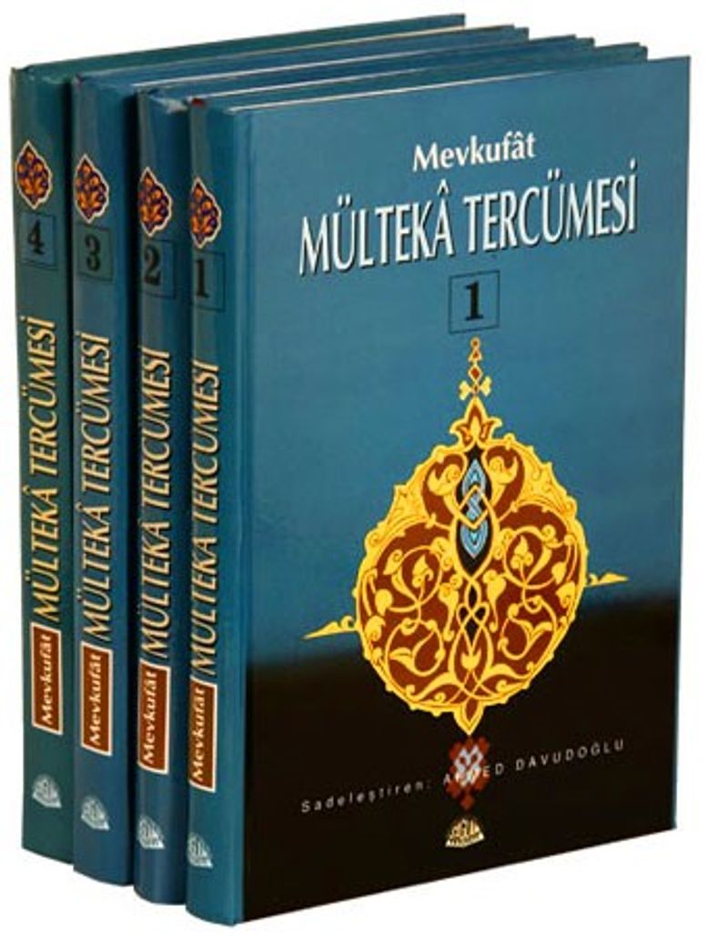 Mevkufat Mülteka Tercümesi (4 Cilt İthal Kağıt ) kitap kapağı