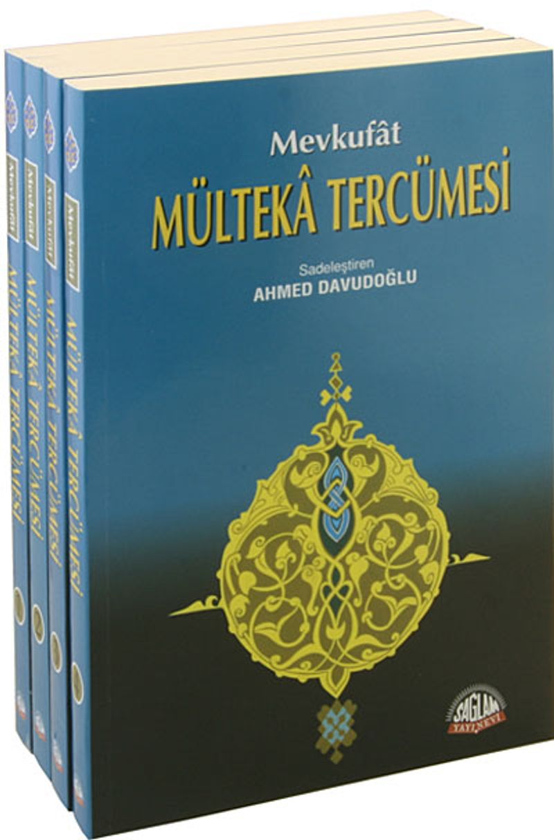 Mevkufat Mülteka Tercümesi (4 Cilt Karton Kapak-Şamua Kağıt ) kitap kapağı