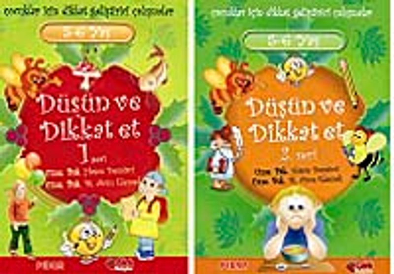 Düşün ve Dikkat Et Takım (5-6 yaş ) 2 Kitap kitap kapağı