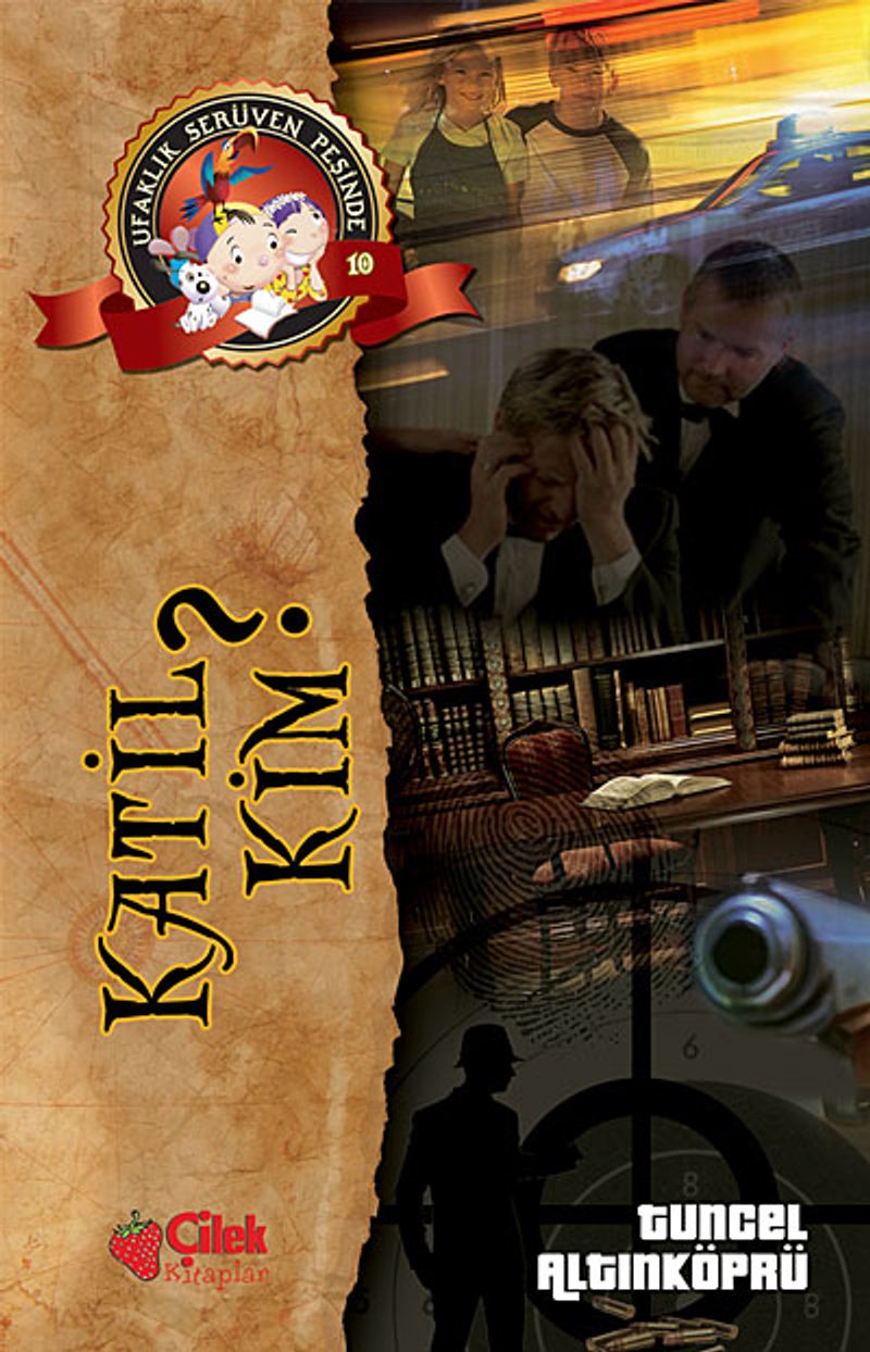 Katil Kim? / Ufaklık Serüven Peşinde 10 kitap kapağı