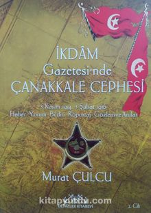 İkdam Gazetesi'nde Çanakkale Cephesi 2 Cilt Takım kitap kapağı